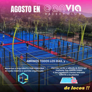 reservar pista padel baix llogregat barcelona clases escuela can via barcelona