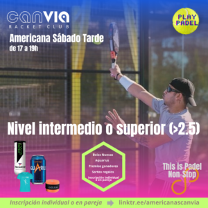 americana nivel intermedio superior reserva pista padel baix llobregat barcelona clases escuela padel